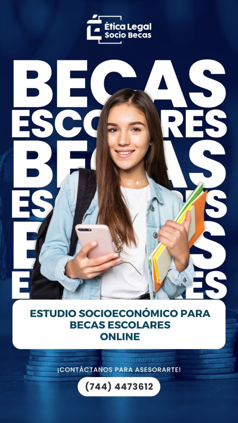 Estudio Socioeconómico para Becas Escolares Online - Servicio confiable y legal desde $600. Validación de ingresos y protección de datos para colegios privados